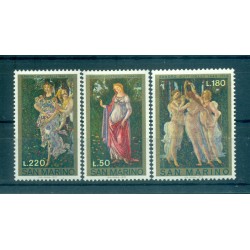 Saint-Marin 1972 - Y & T  n. 801/03 - Botticelli (Michel n. 994/96)