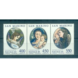 Saint-Marin 1984 - Y & T  n. 1104/06 - Noël (Michel n. 1310/12)