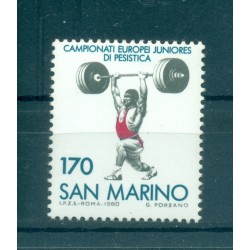 San Marino 1980 - Y & T  n. 1020 - Sollevamento pesi (Michel n. 1221)