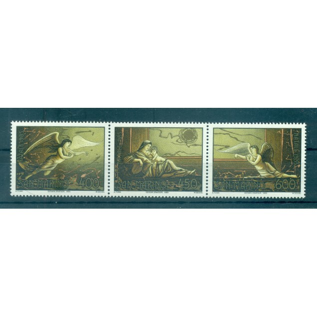 San Marino 1983 - Y & T  n. 1084/86 - Natale (Michel n. 1288/90)