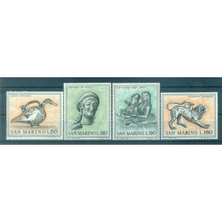 Saint-Marin 1971 - Y & T  n. 787/90 - Art étrusque (Michel n. 980/83)