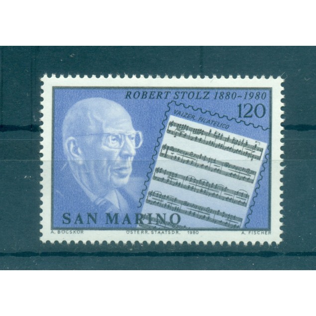 Saint-Marin 1980 - Y & T  n. 1018 - Robert Stolz (Michel n. 1219)