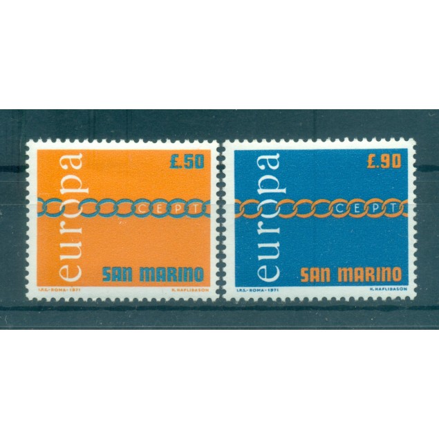 San Marino 1971 - Y & T  n. 782/83 - Europa (Michel n. 975/76)