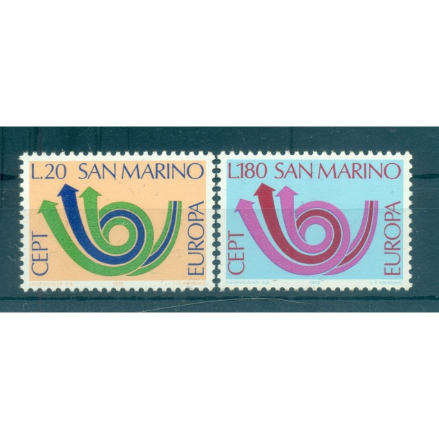 Saint-Marin 1973 - Y & T  n. 833/34 - Europa (Michel n. 1029/30)