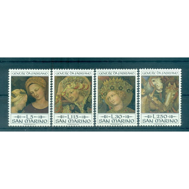 San Marino 1973 - Y & T  n. 861/64 - Christmas (Michel n. 1055/58)