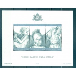 Saint-Marin 1981 - Y & T  feuillet n. 11 - Virgile (Michel feuillet n. 8)