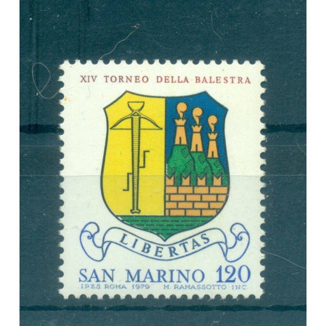 San Marino 1979 - Y & T  n. 974 - Coat of Arms (Michel n. 1180)