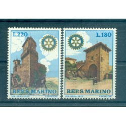 Saint-Marin 1970 - Y & T  n. 764/65 - Rotary-Club (Michel n. 957/58)