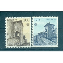 San Marino 1978 - Y & T  n. 955/56 - Europa (Michel n. 1156/57)