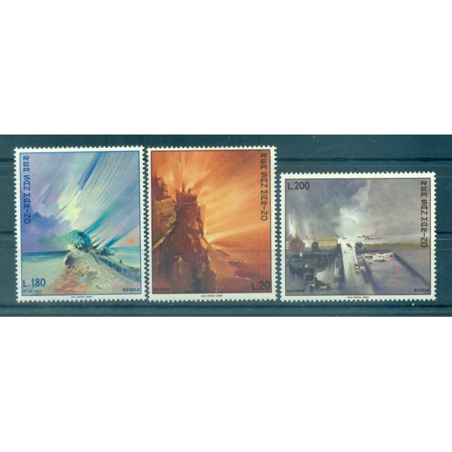 San Marino 1969 - Y & T  n. 743/45 - San Marino - Riccione Philatelic Day (Michel n. 936/38)