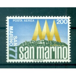 Saint-Marin 1977 - Y & T  n. 143 poste aérienne - San Marino '77 (Michel n. 1130)