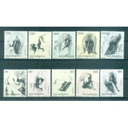 Saint-Marin 1976 - Y & T  n. 908/17 - Les vertus civiles (Michel n. 1105/14)