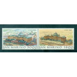 San Marino 1988 - Y & T  n. 1196/97 - Le più grandi città del mondo (Michel n. 1402/03)