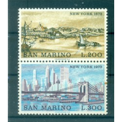 San Marino 1973 - Y & T  n. 831/32 - Le più grandi città del mondo (Michel n. 1025/26)