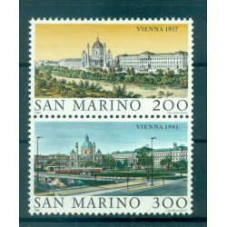 San Marino 1981 - Y & T  n. 1027/28 - The world's largest cities (Michel n. 1227/28)