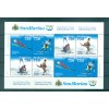 San Marino 1994 - Y & T  sheet n. 20 - Lillehammer Olympics (Michel sheet n. 18)