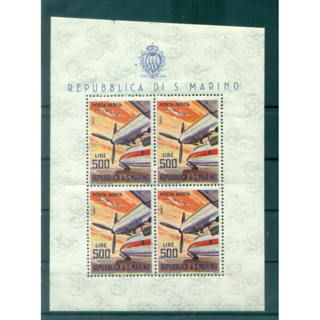 San Marino 1963-65 - Y & T  n. 137 air mail - Definitive (Michel n. 829)