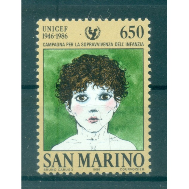 Saint-Marin 1986 - Y & T  n. 1144 - UNICEF (Michel n. 1350)