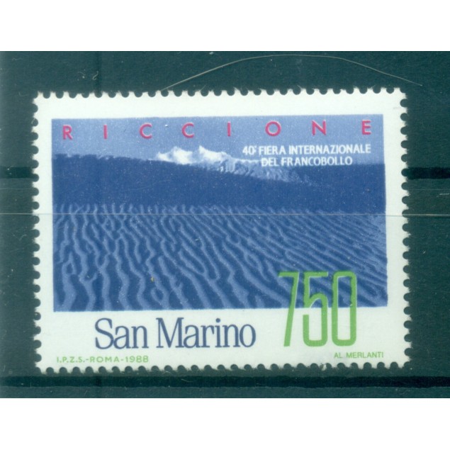 San Marino 1988 - Y & T  n. 1185 - Postage Stamp Fair (Michel n. 1394)