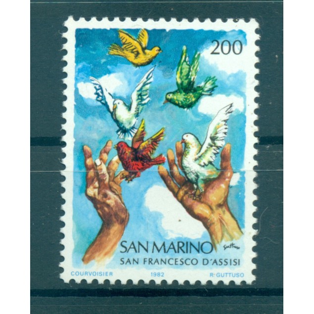 Saint-Marin 1982 - Y & T  n. 1059 - Saint François d'Assise (Michel n. 1263)