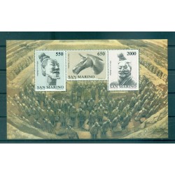 San Marino 1986 - Y & T  feuillet n. 13 - San marino - China (Michel feuillet n. 10)