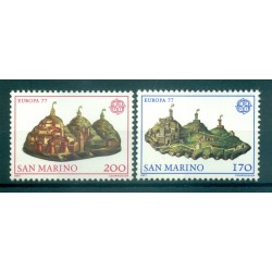 San Marino 1977 - Y & T  n. 933/34 - Europa (Michel n. 1131/32)