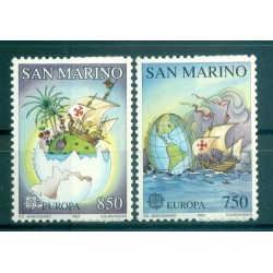 San Marino 1992 - Y & T  n. 1301/02 - Europa (Michel n. 1508/09)