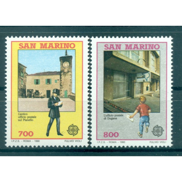 Saint-Marin 1990 - Y & T  n. 1226/27 - Europa (Michel n. 1432/33)