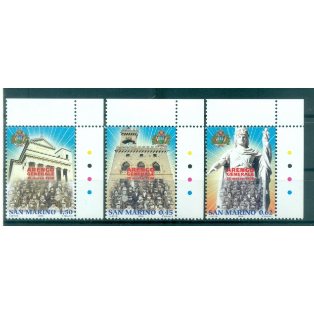 Saint-Marin 2006 - Y & T  n. 2045/47 - Arengo (Michel n. 2246/48)
