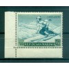 San Marino 1953 - Y & T  n. 100 air mail - Winter sports (Michel n. 501)