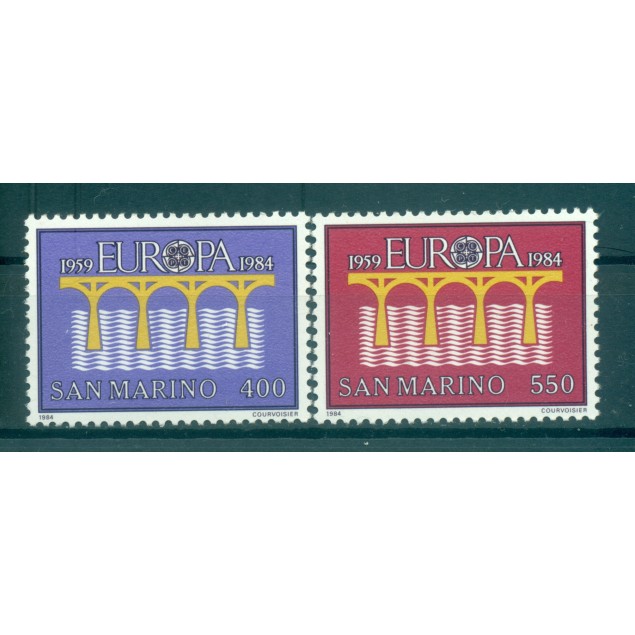 Saint-Marin 1984 - Y & T  n. 1090/91 - Europa (Michel n. 1294/95)