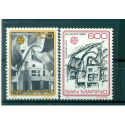 Saint-Marin 1987 - Y & T  n. 1148/49 - Europa (Michel n. 1354/55)