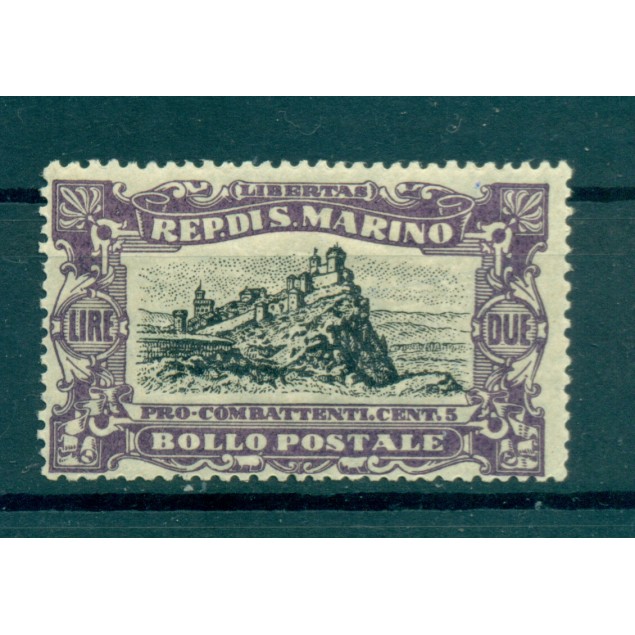 San Marino 1918 - Y & T  n. 60 - Volunteers of the Great War (Michel n. 60)