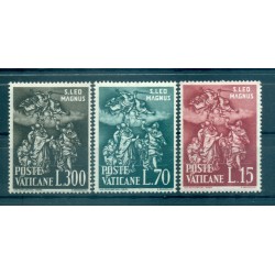 Vaticano 1961 - Y & T. n. 319/21 - Papa San Leone Magno (Michel n. 366/68)