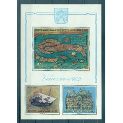 Vatican 1972 - Y & T feuillet n. 3 - Sauvez Venise (Michel feuillet n. 3)