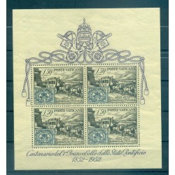 Vatican 1952 - Y & T. feuillet n. 1 - Centenaire du timbre (Michel n. 1) (ii)