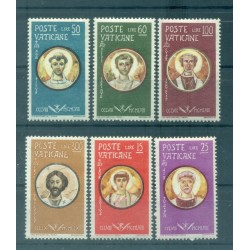 Vaticano 1959 - Y & T n. 274/79 - Martiri del cristianesimo (Michel n. 307/12)