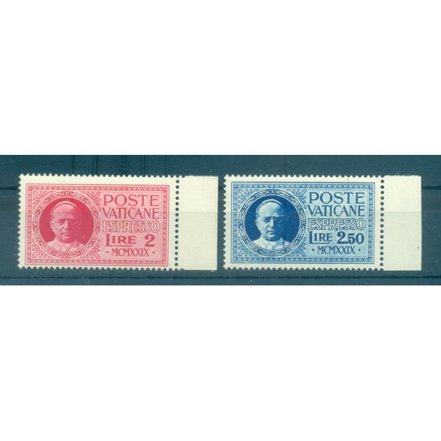 Vatican 1929 - Y & T  n. 1/2 express - Pius XI (Michel n. 14/15)