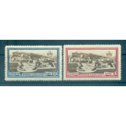Vaticano 1933 - Y & T n. 3/4 espressi - Serie ordinaria (Michel n. 37/38)