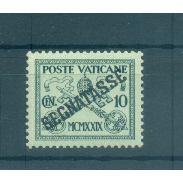 Vatican 1931 - Sassone n. 2 A postage due - Pontificate of Pius XI