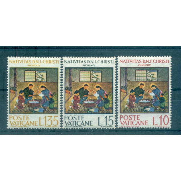 Vatican 1980 - Mi. n. 759/763 - Saint Benoît de Nursie