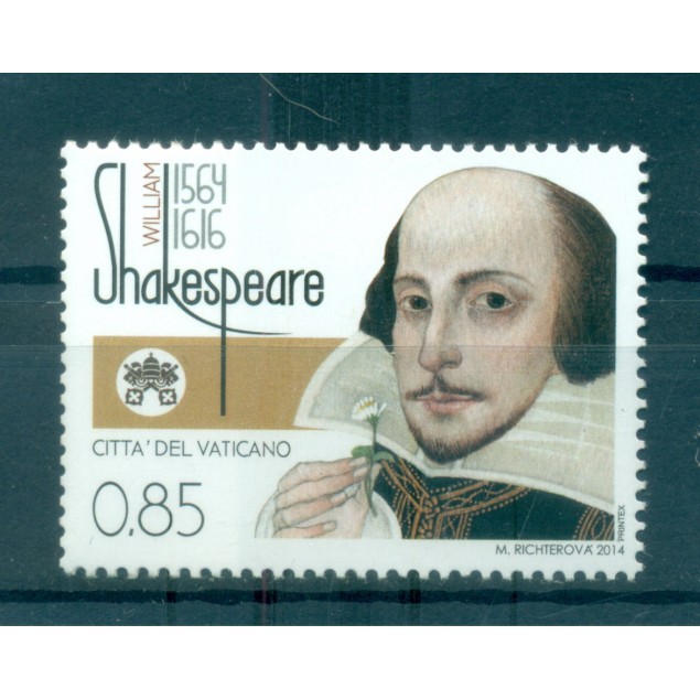 Vaticano 2014 - Mi. n. 1823 - Shakespeare
