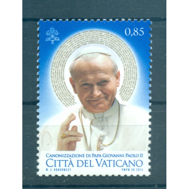 Vatican 2014 - Y & T n. 1656 - Saint Jean-Paul II (Michel n. 1802)