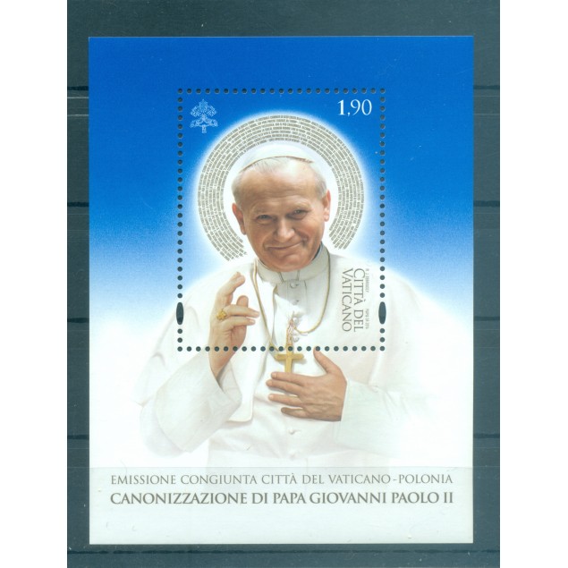 Vatican 2014 - Y & T n. F1657 - Saint John Paul II (Michel sheet n. 44)