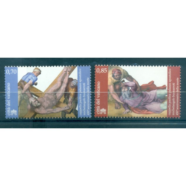 Vatican 2014 - Mi. n. 1824/1825 - Michelangelo