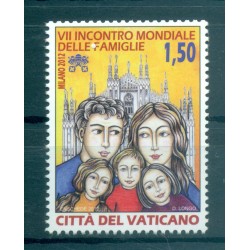 Vaticano 2012 - Y & T n. 1590 - Incontro mondiale delle famiglie della Famiglia (Michel n. 1742)