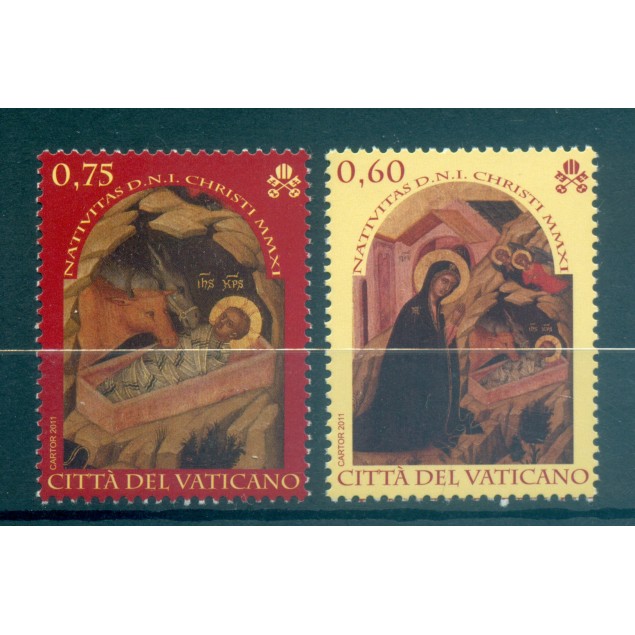 NATALE - CHRISTMAS VATICAN 2011 Arte Art