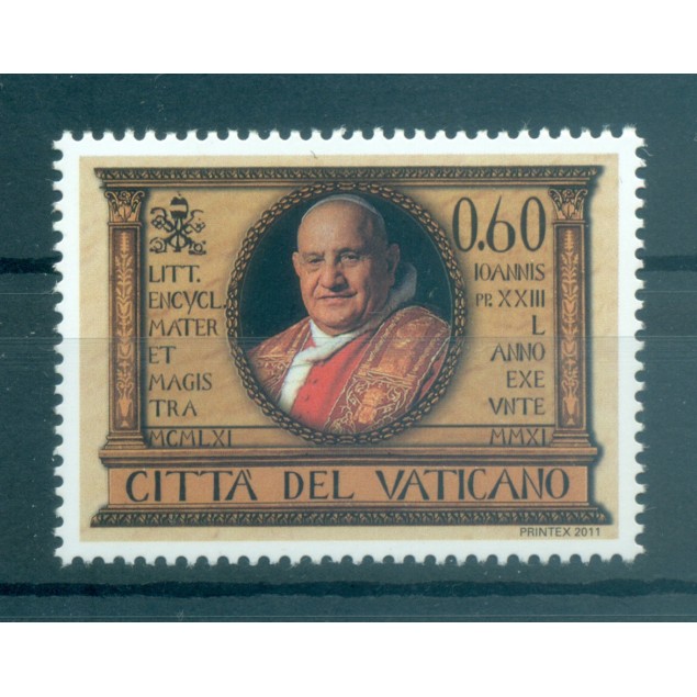 PAPA GIOVANNI XXIII - POPE JOHN XXIII VATICAN 2010 "Mater et Magistra" 50th Ann.