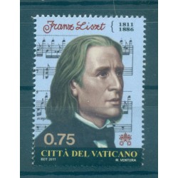 Vatican 2011 - Y & T n. 1579 - Franz Liszt (Michel n. 1726)
