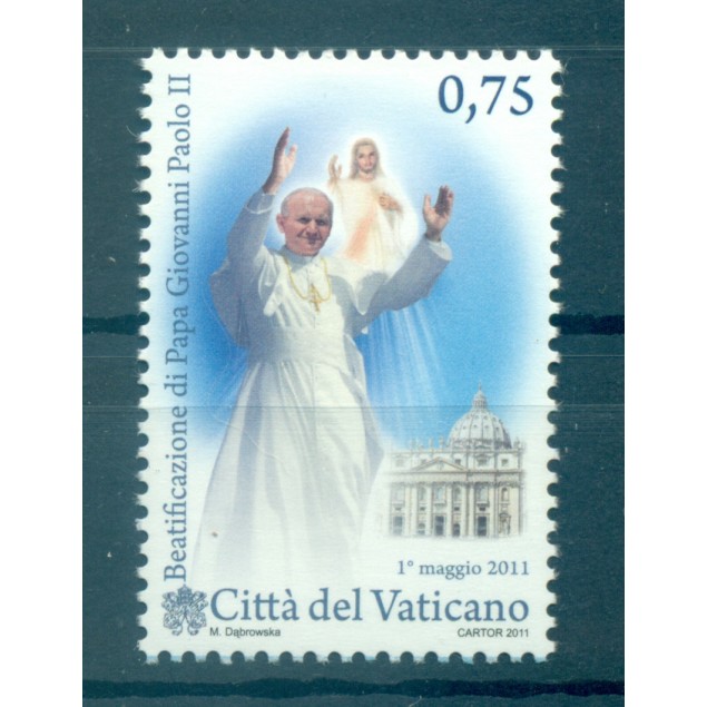 PAPA GIOVANNI PAOLO II - POPE JOHN PAUL II VATICAN 2011 Beatification set